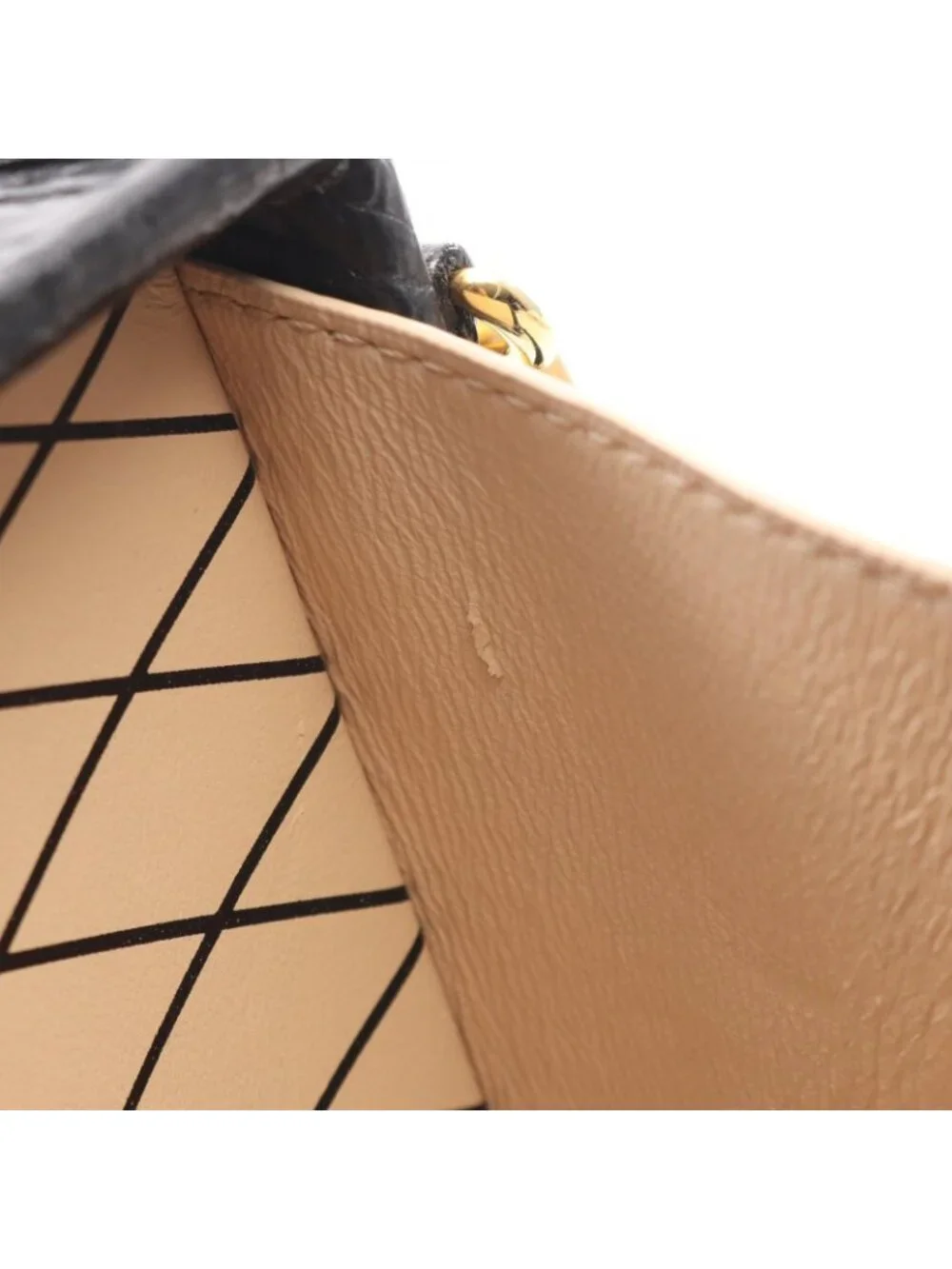 Louis Vuitton Shoulder Bag Petite Noir Exotic Leather
